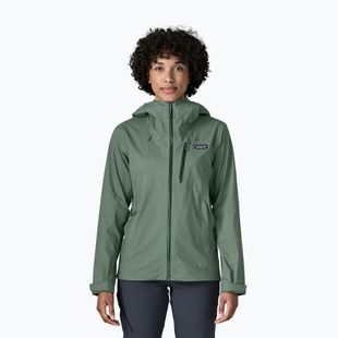 Moteriškas lietaus paltas Patagonia Granite Crest canopy green