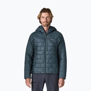 Vyriška pašiltinta striukė Patagonia Hi-Loft Nano Puff Hoody summit blue