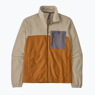 Vyriškas flisinis džemperis Patagonia Micro D Patch Pocket cinnamon brown