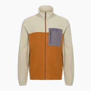 Vyriškas flisinis džemperis Patagonia Micro D Patch Pocket cinnamon brown