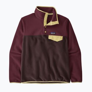 Moteriškas flisinis džemperis Patagonia Lightweight Synchilla Snap-T Pullover den brown