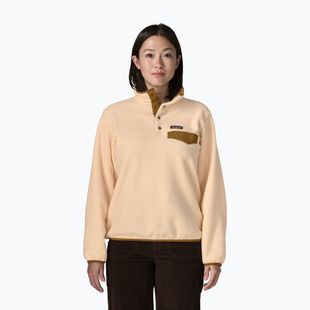 Moteriškas flisinis džemperis Patagonia Lightweight Synchilla Snap-T Pullover natural