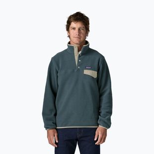 Vyriškas flisinis džemperis Patagonia Lightweight Synchilla Snap-T Pullover summit blue