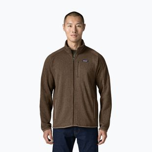 Vyriškas žygio džemperis Patagonia Better Sweater Fleece marlow brown rib knit