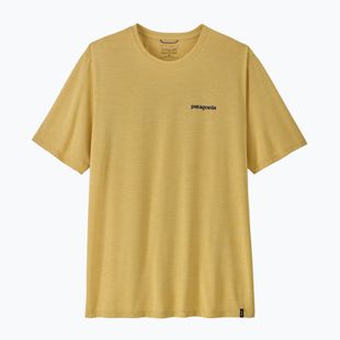 Vyriški marškinėliai Patagonia Capilene Cool Daily Boardshort Logo limestone yellow - light limestone yellow x-dye