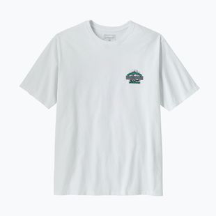 Vyriški marškinėliai Patagonia Great Waves Responsibili-Tee fiber white