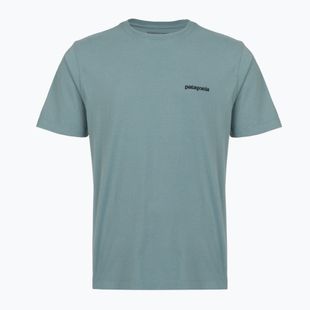 Vyriški marškinėliai Patagonia P-6 Logo blue sage