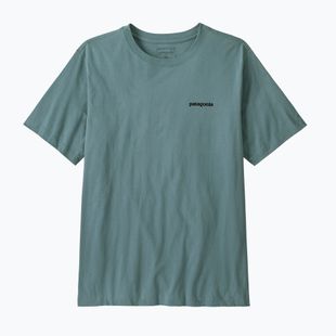 Vyriški marškinėliai Patagonia P-6 Logo blue sage
