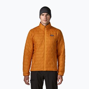 Vyriška pašiltinta striukė Patagonia Nano Puff autumn orange