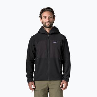 Vyriškas žygio džemperis Patagonia R2 TechFace Hoody black