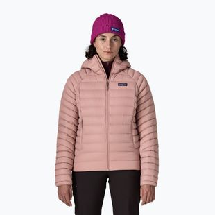 Moteriška pūsta striukė Patagonia Down Sweater Hoody moonrise taupe