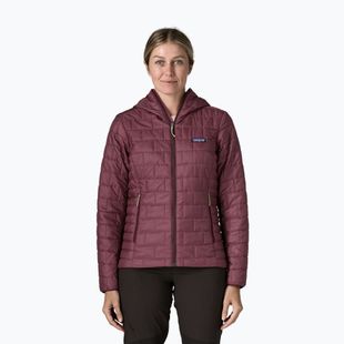 Moteriška šilta striukė Patagonia Nano Puff Hoody berry fig
