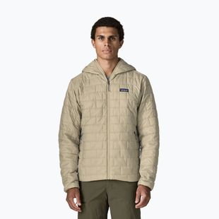 Vyriška pašiltinta striukė Patagonia Nano Puff Hoody weathered stone