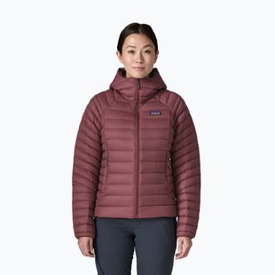 Moteriška pūsta striukė Patagonia Down Sweater Hoody dark ruby