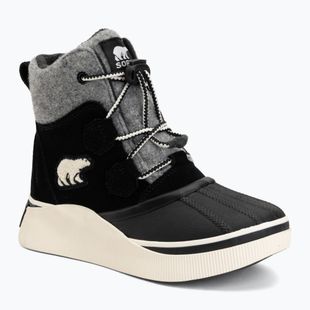 Vaikiški sniego batai Sorel Out N About IV Chillz Waterproof black/chalk