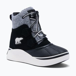 Vaikiški sniego batai Sorel Out N About IV Chillz Waterproof black/chalk