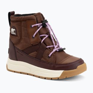 Vaikiški sniego batai Sorel Whitney III Mid Wp dark auburn/red