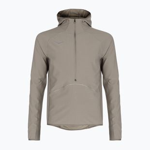 Vyriška bėgimo striukė HOKA Sky Glow Half Zip pebble grey