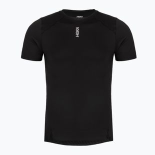 Vyriški bėgimo marškinėliai HOKA EveryRun Short Sleeve black