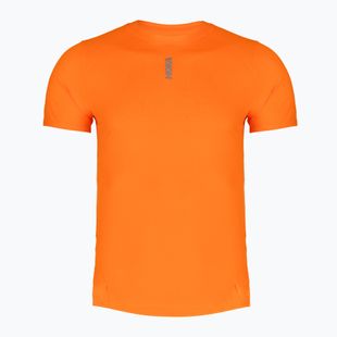 Vyriški bėgimo marškinėliai HOKA EveryRun Short Sleeve electric tangerine