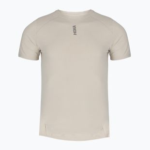 Vyriški bėgimo marškinėliai HOKA EveryRun Short Sleeve river rock grey