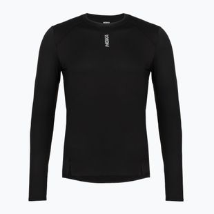 Vyriški bėgimo marškinėliai su ilgomis rankovėmis HOKA EveryRun Long Sleeve black