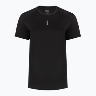 Moteriški bėgimo marškinėliai HOKA EveryRun Short Sleeve black