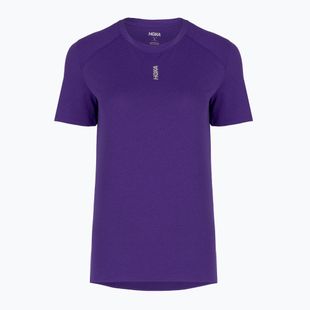 Moteriški bėgimo marškinėliai HOKA EveryRun Short Sleeve cosmic purple
