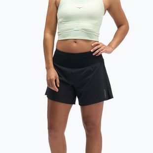 Moteriški bėgimo šortai HOKA Glide Short 5" 2in1 black