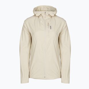 Moteriška bėgimo striukė HOKA Skyflow Wind Jacket oat milk