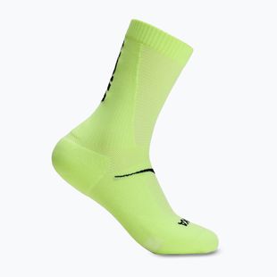 Vyriškos kojinės HOKA Race Day Crew Sock neon yuzu