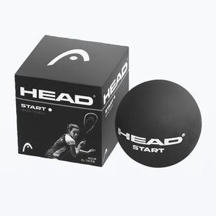 Squasho kamuolys HEAD Start Squash Ball juodas