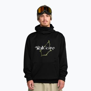 Vyriškas snieglenčių džemperis Volcom Hydro Riding Hoodie black