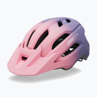 Vaikiškas dviračio šalmas Giro Fixture II MIPS matte light pink/purple fade