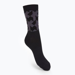 ASSOS dviratininkų kojinės Monogram black