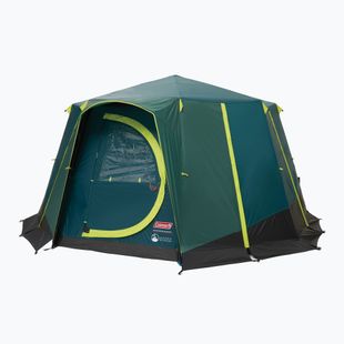 8 vietų kempingo palapinė Coleman Cortes Octagon Blackout Bedroom green