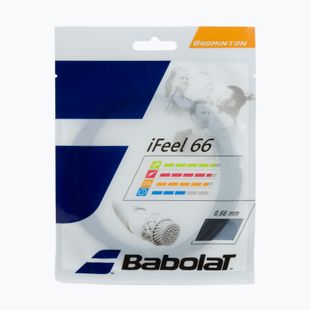 Babolat badmintono stygos bad.iFEEL 10,2 m juodos spalvos 124898