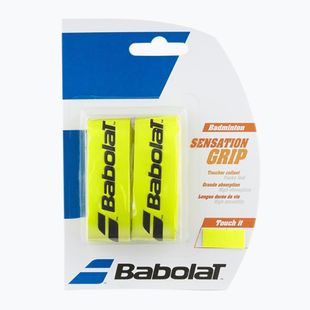 Badmintono rakečių juostos Babolat Grip Sensation 2 vnt. yellow