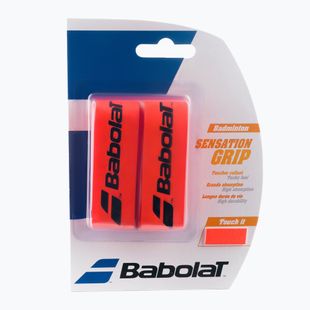 Babolat bad.Grip Sensation apvyniojimai badmintono raketėms 2 vnt. raudoni 154941
