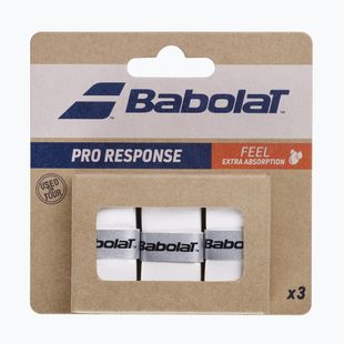 Teniso rakečių apvijos Babolat Pro Response 3 vnt. white