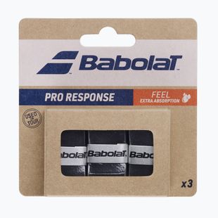 Teniso rakečių apvijos Babolat Pro Response 3 vnt. black