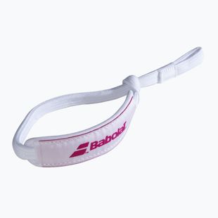 Riešo juosta Babolat Wrist Strap Padel white/ pink