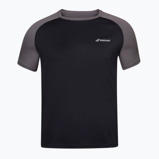 Vyriški marškinėliai Babolat Play Crew Neck black/black