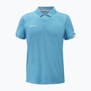 Vyriški polo marškinėliai Babolat Play cyan blue