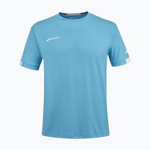Vaikiški marškinėliai Babolat Play Crew Neck Jr cyan blue