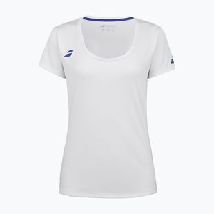 Vaikiški marškinėliai Babolat Play Cap Sleeve Top Jr white/white