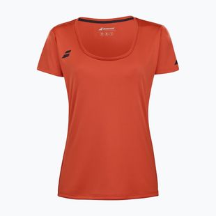 Vaikiški marškinėliai Babolat Play Cap Sleeve Top fiesta red