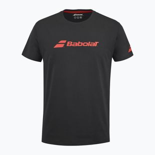 Vyriški marškiniai Babolat Exercise Babolat black/black
