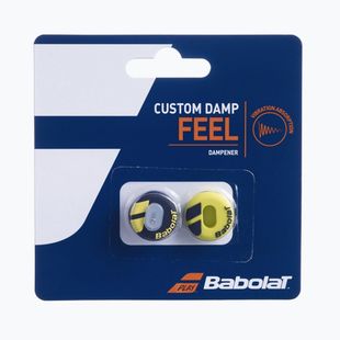 Vibracijos slopintuvas Babolat Custom Damp 2 vnt. S25 black/ yellow