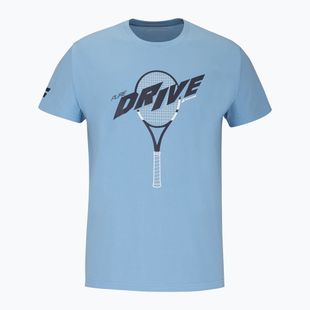 Vyriški marškiniai Babolat Drive Cotton drive heritage blue